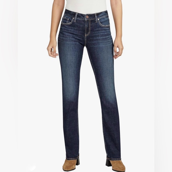 Silver Jeans Elyse blue jeans - Picture 2 of 16